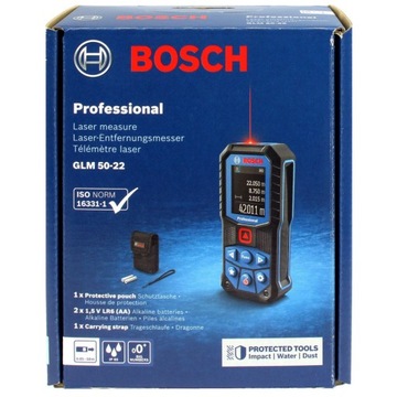 ЛАЗЕРНЫЙ ДАЛЬНОМЕР GLM 50-22 BOSCH