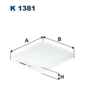 FILTR KABINA - FILTRON K1381