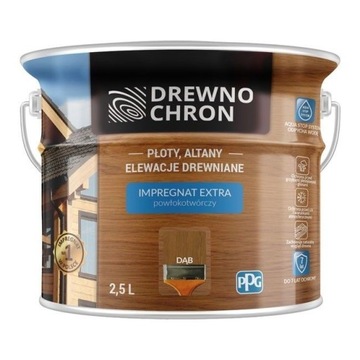 DREWNOCHRON Impregnat EXTRA 2,5l DĄB