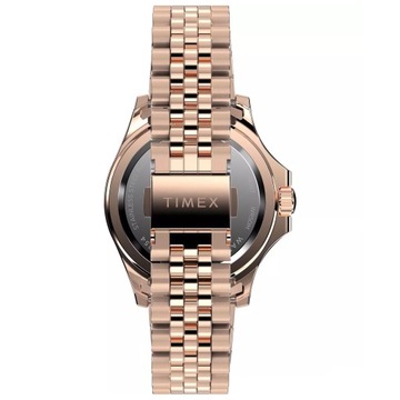 Zegarek Damski Timex TW2V96700 CYRKONIE różowe złoto