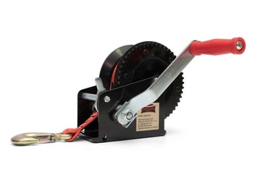 Ручная лебедка ПРЕМИУМ 1133 кг 2500 фунтов 10 м трос шкива DRAGON WINCH