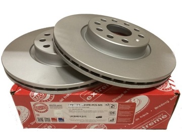 Диски + Колодки Передние VW Passat B6 B7 CC Touran 2005-2014 гг. - 312мм.