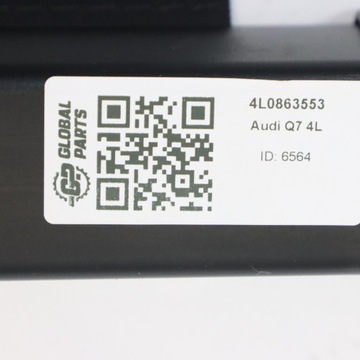 AUDI Q7 4L ROLETA KUFRU 4L0863553