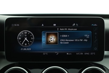 Mercedes Klasa C W205 Limuzyna Facelifting 1.6 C160 129KM 2019 Mercedes C C 160, Salon Polska, Serwis ASO, zdjęcie 10