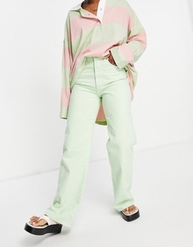 STRADIVARIUS PROSTE SPODNIE JEANS Y1I MLE__S