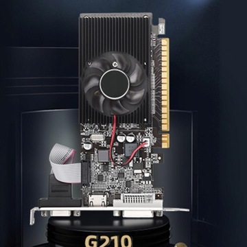 GT210 1G 64-битная игровая видеокарта PCie
