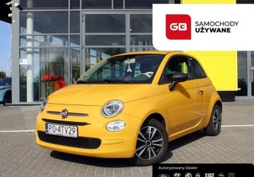 Fiat 500 II Seria 4 1.2 69KM 2016 Fiat 500 1.2 69KM FVmarza Salon PL Serwsiowany Klima LED 1.2 Benzyna 69KM