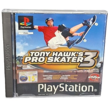 Gra TONY HAWK'S PRO SKATER 3 Sony PlayStation (PSX PS1 PS2 PS3) #2