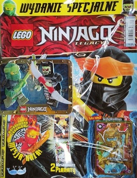 LEGO NINJAGO LEGACY 3/2023 + METALOWA PUSZKA