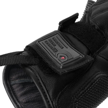 Rękawice motocyklowe turystyczne REBELHORN RANGE BLACK czarny GRATISY