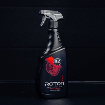 K2 PRO ROTON МОЮЩАЯ ЖИДКОСТЬ ДЛЯ ОЧИСТКИ ДИСКОВ ДВУСТОРОННЯЯ ЩЕТКА С ЭФФЕКТОМ КРОВИ