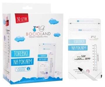 WORECZKI DO POKARMU 30X 200ml WSKAŹNIK TEMPERATURY