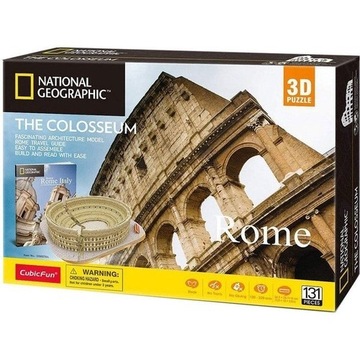 Puzzle 3D National Geographic The Colosseum - Cubic Fun