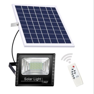 LED LAMPA SOLARNA Z CZUJNIKIEM RUCHU 100w PILOT