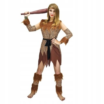 PRZEBRANIE KOSTIUM JASKINIOWIEC JASKINIOWCA DAMSKI