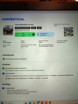 Volkswagen Passat B8 Limousine Facelifting 2.0 TDI SCR 150KM 2020 Volkswagen Passat B8 2.0 TDI DSG 88 tyś km Salon lakier otyginał rok 2020, zdjęcie 18