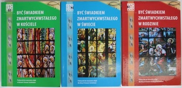 BYĆ ŚWIADKIEM ZMARTWYCHWSTAŁEGO KOMPLET 1-3 BDB