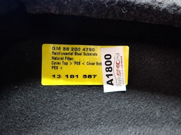 KS POLIČKA KUFRU OPEL ASTRA H 3D 13181587