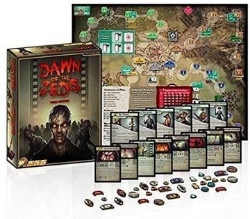 НАСТОЛЬНАЯ ИГРА DAWN OF THE ZEDS ZOMBIE на немецком языке