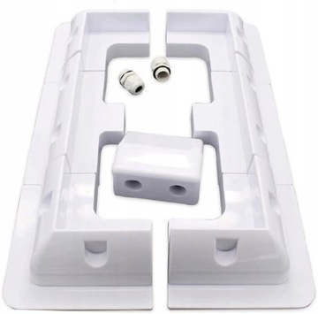 МОНТАЖНЫЙ КРОНШТЕЙН ДЛЯ СОЛНЕЧНЫХ ПАНЕЛЕЙ ДЛЯ КАМЕРЫ, БЕЛЫЙ