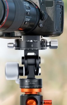 Профессиональная панорамная головка 10 кг K&F VH-60L Aluminium 3x Pitch