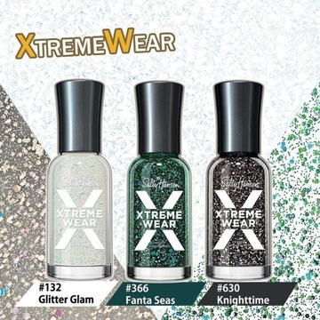 Лак для ногтей Sally Hansen Xtreme Knighttime Glitter 630