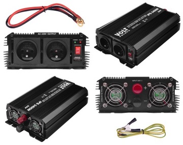 TIR-ПРЕОБРАЗОВАТЕЛЬ 24 В 230 В 1700 Вт/3 400 Вт МОДИФИЦИРОВАННЫЙ СИНУСНЫЙ НАГРЕВАТЕЛЬ КОМПЬЮТЕР