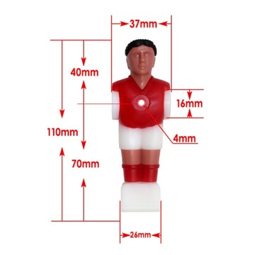 22 настольных футбола для мужчин, настольный футбол с аксессуарами для игр с мячом