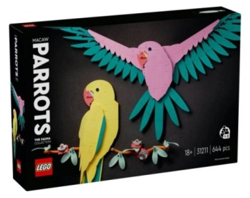 LEGO 31211 ART- KOLEKCJA ZWIERZĄT - PAPUGI ARY