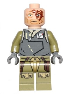 Lego Figurka Star Wars sw0498 Obi-Wan Kenobi 75024 minifigurka