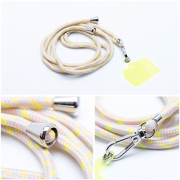 Подвеска SWING на шею/плечо 82см желтый