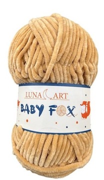 Włóczka Baby Fox Luna Art beż 100-18