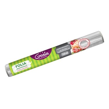 ФОЛЬГА АЛЮМИНИЕВАЯ ГОСИА С ТиСНЕНИЕМ, РУЛОН 10 м