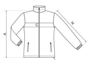 Женская флисовая толстовка MALFINI RIMECK HIGH QUALITY XXL