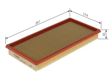 BOSCH FILTR VZDUCHU DODGE