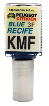 Zaprawka do rys 10ml CITROEN PEUGEOT KMF 3F 3FM0 M03F BLUE RECIFE