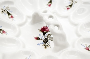 ТАРЕЛКА ЯИЧНАЯ ТАРЕЛКА КЕРАМИЧЕСКОЕ БЛЮДО РУЧКА РОЗОВАЯ ПАСХА