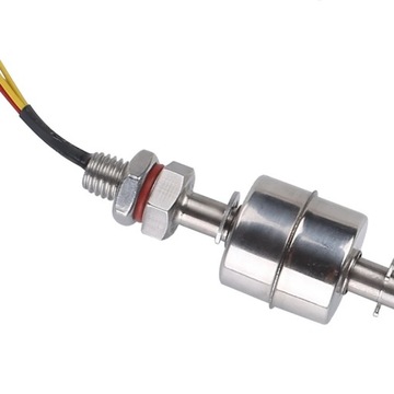 Czujnik poziomu cieczy wody pływakowy 150mm ( podwójny ) / 125 C