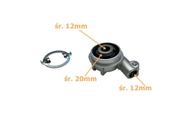 ВИНТ СПИДОМЕТРА (ПРОТИВВОД) НА МАЛЕНЬКОМ МЕТАЛЛИЧЕСКОМ ТРОСЕ