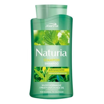 JOANNA Naturia szampon POKRZYWA i HERBATA włosy normalne 500 ml