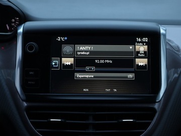 Peugeot 2008 I SUV 1.2 VTi 82KM 2014 Peugeot 2008 1.2 PureTech, Salon Polska, zdjęcie 11