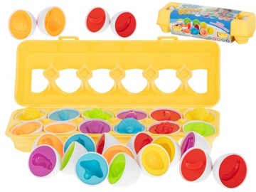 Puzzle Ikonka 12 elementów Ikonka układanka edukacyjna sorter dopasuj