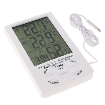 Гигрометр ТА29 для измерения влажности в помещениях с измерительным зондом,