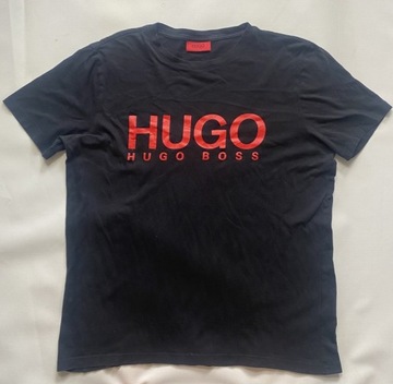 Hugo Boss RED ORYGINALNY CZARNY T SHIRT HB / M