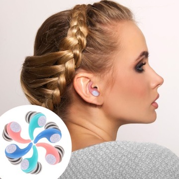 СИЛИКОНОВЫЕ ЗВУКОИЗОЛЯЦИОННЫЕ И ШУМОПОДАВЛЯЮЩИЕ ЗАГЛУШКИ ДЛЯ УШЕЙ