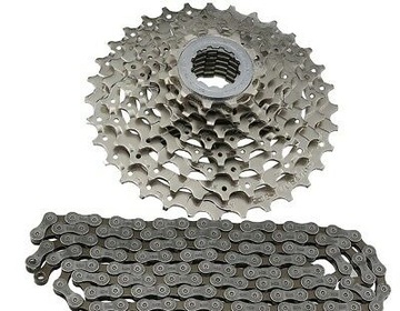 Zestaw SHIMANO CS-HG400 9 rz 11-32 + CN-HG53 Deore