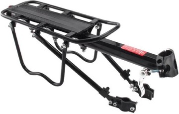 ПРОЧНОЕ ЗАДНЕЕ ВЕЛОСИПЕДНОЕ крепление 50 КГ, УНИВЕРСАЛЬНОЕ, РЕГУЛИРУЕМОЕ + ОТРАЖАЮЩЕЕ СРЕДСТВО