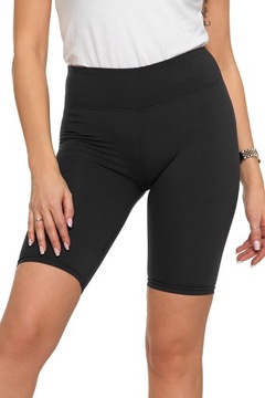 Moraj legginsy damskie krótkie czarne S/M