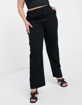 IN THE STYLE PLUS SIZE CZARNE JEANSY 48 4XL VAE