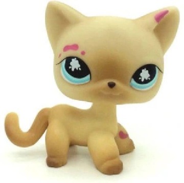 LPS Littlest Pet KOTEK SHORTHAIR kremowy